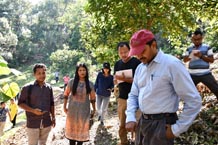 Site Inspection at Dambuk Aga VEC, Rongara C&RD, South Garo Hills