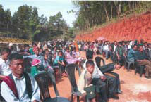 Sensitization cum Awareness Programme on Sansad Adarsh Gram Yojana in Meghalaya